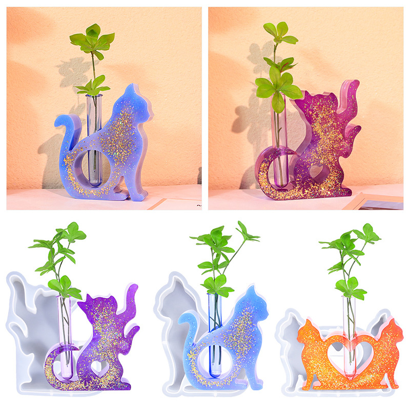 Propagation Station Vase - قالب راتنجات إيبوكسي سيليكون على شكل