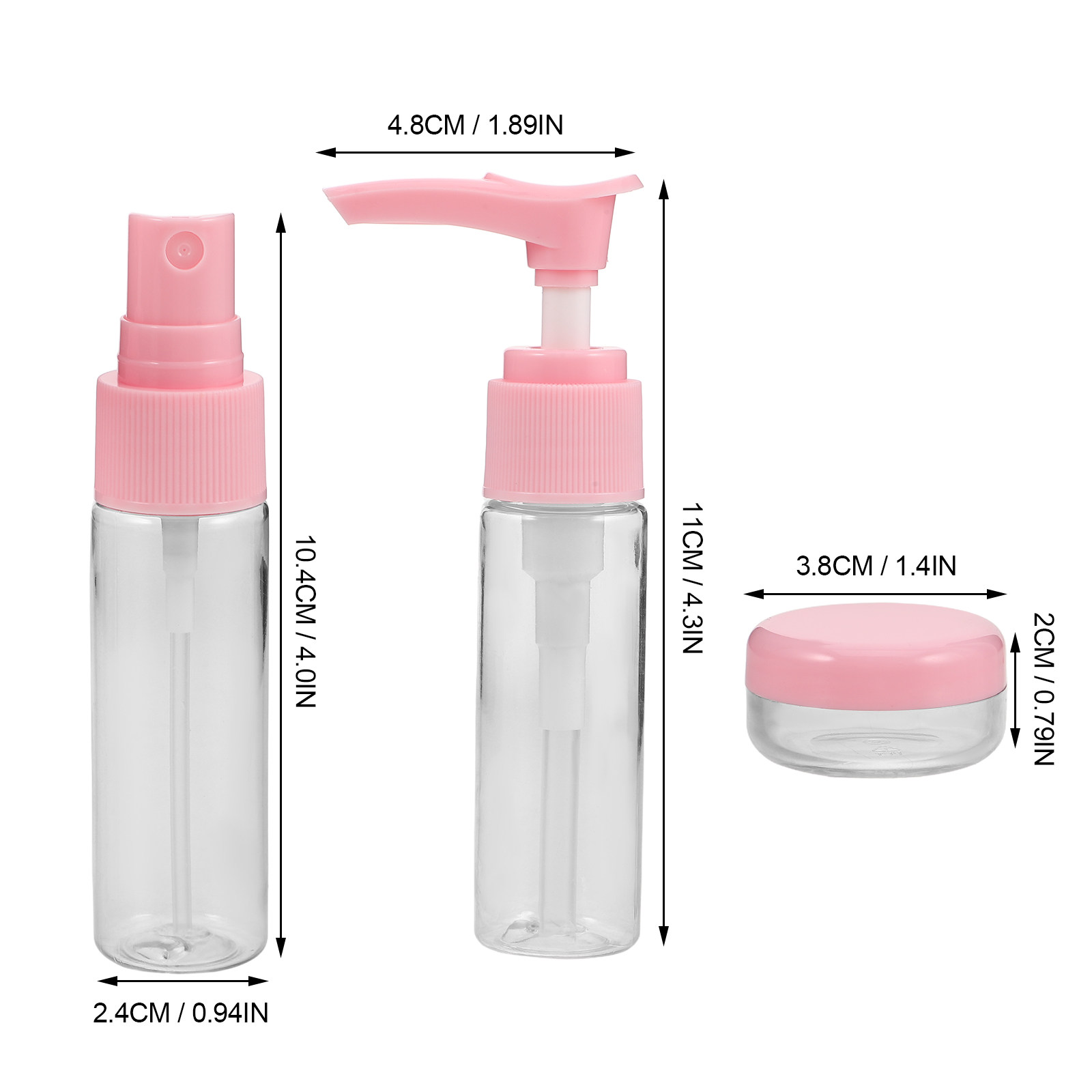 مجموعة زجاجات سفر مدمجة قابلة  - مراجعة Misting Bottle Fine وسعره